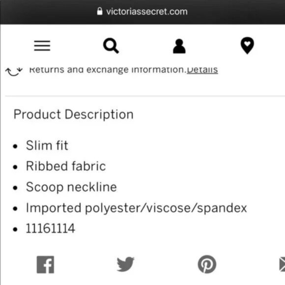 PINK Victoria's Secret Pink Tie Dye Ribbed Racerback Tank Top - Picture 3 of 8